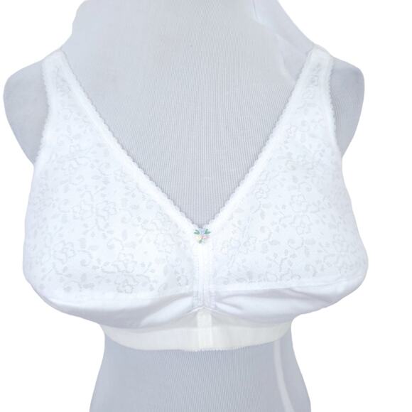 Jodex Surgical Balance Fit Bra 40D WIRELESS White, Post-Mastectomy Bra Excellent - Picture 2 of 6